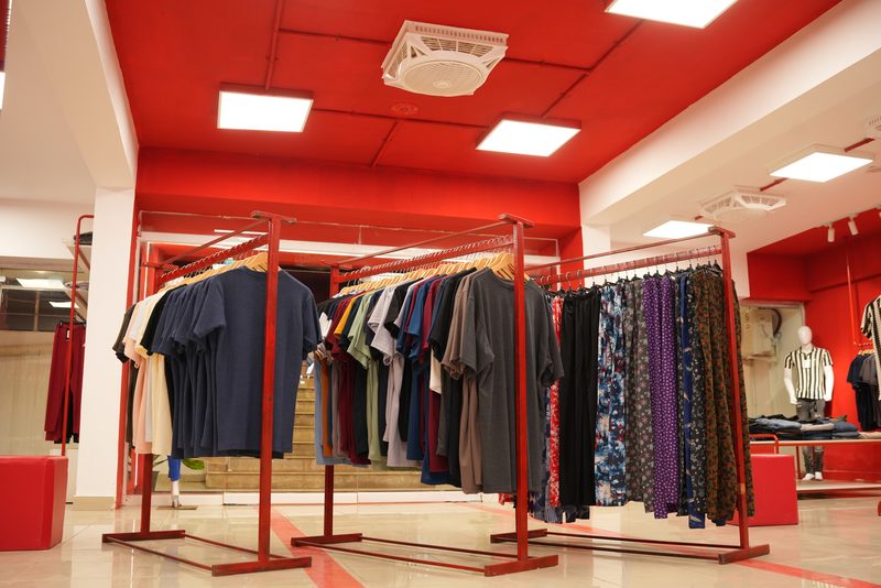 Z'Voke Apparel, Bahria Town: retail fit-out by Petra Constructors.